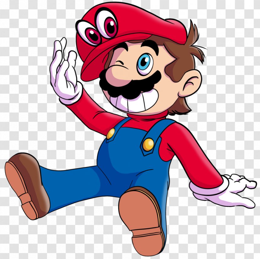 Super Mario Odyssey Bros. Galaxy Toad - Flower - Luigi Transparent PNG
