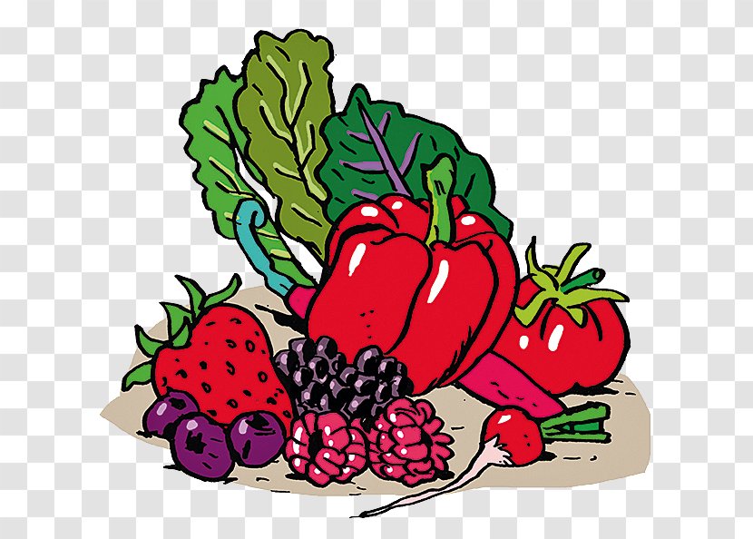 Strawberry Food Cancer Disease Clip Art - Diet - Anti-cancer Transparent PNG