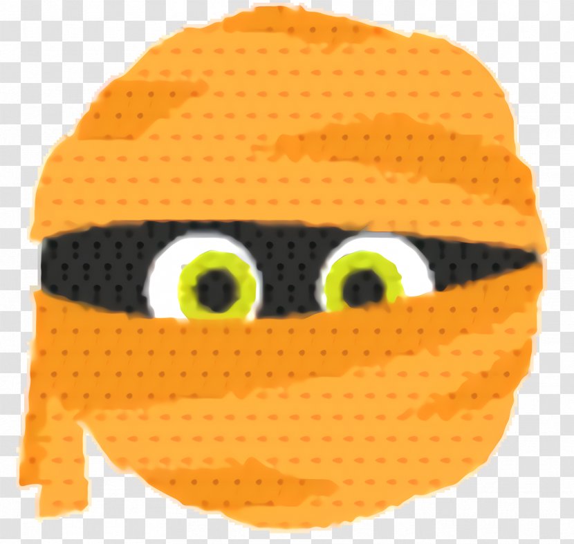 Orange Background - Knit Cap - Bonnet Crochet Transparent PNG