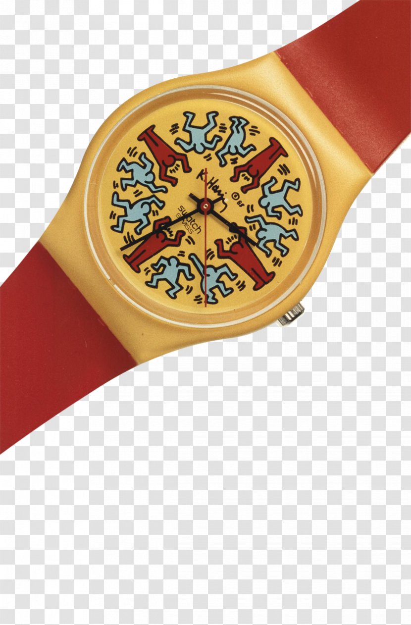 Keith Haring - Strap - Swatch: Haring-Model Avec Personnages ArtistWatch Transparent PNG