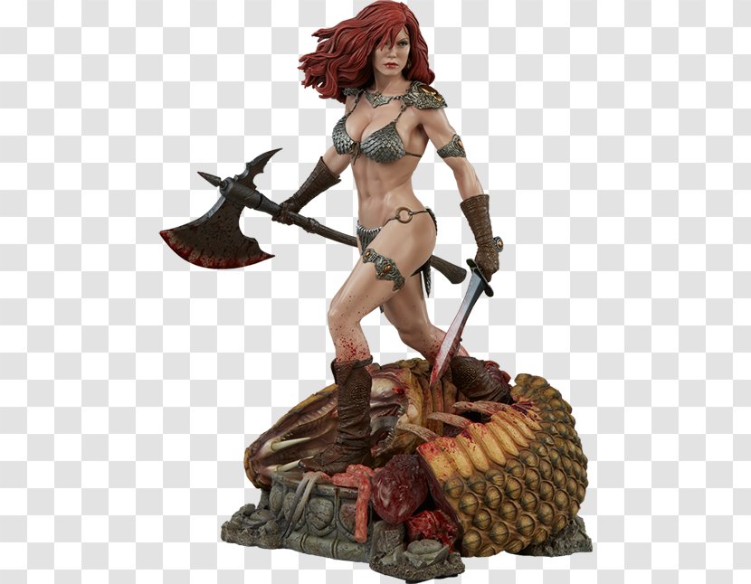 Red Sonja - Sideshow Collectibles - She Devil With A Sword Conan The Barbarian Statue CollectiblesOthers Transparent PNG