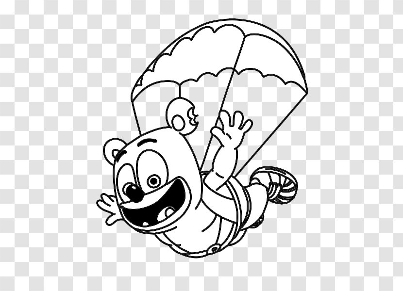 Gummy Bear Candy Coloring Book Colouring Pages - Tree - Masha And The Transparent PNG
