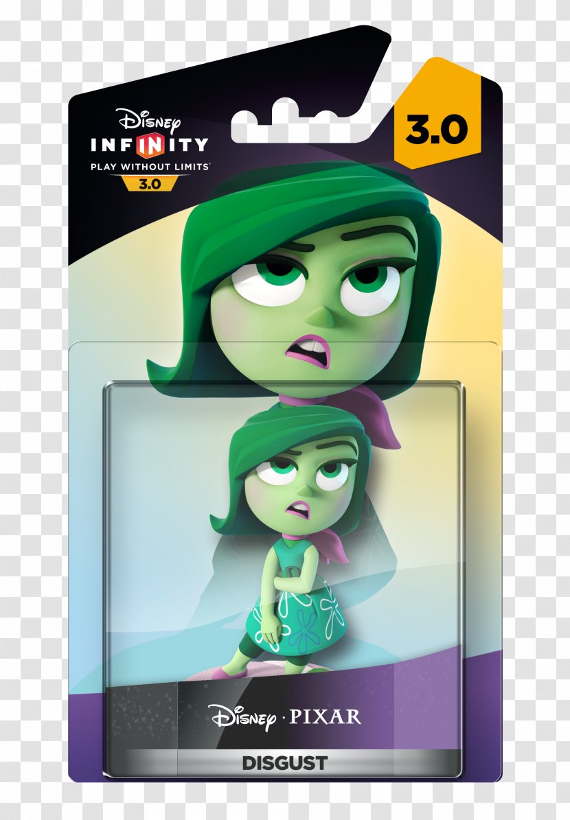 Disney Infinity 3.0 Inside Out Infinity: Marvel Super Heroes Yoda - 30 - Disgusted Transparent PNG