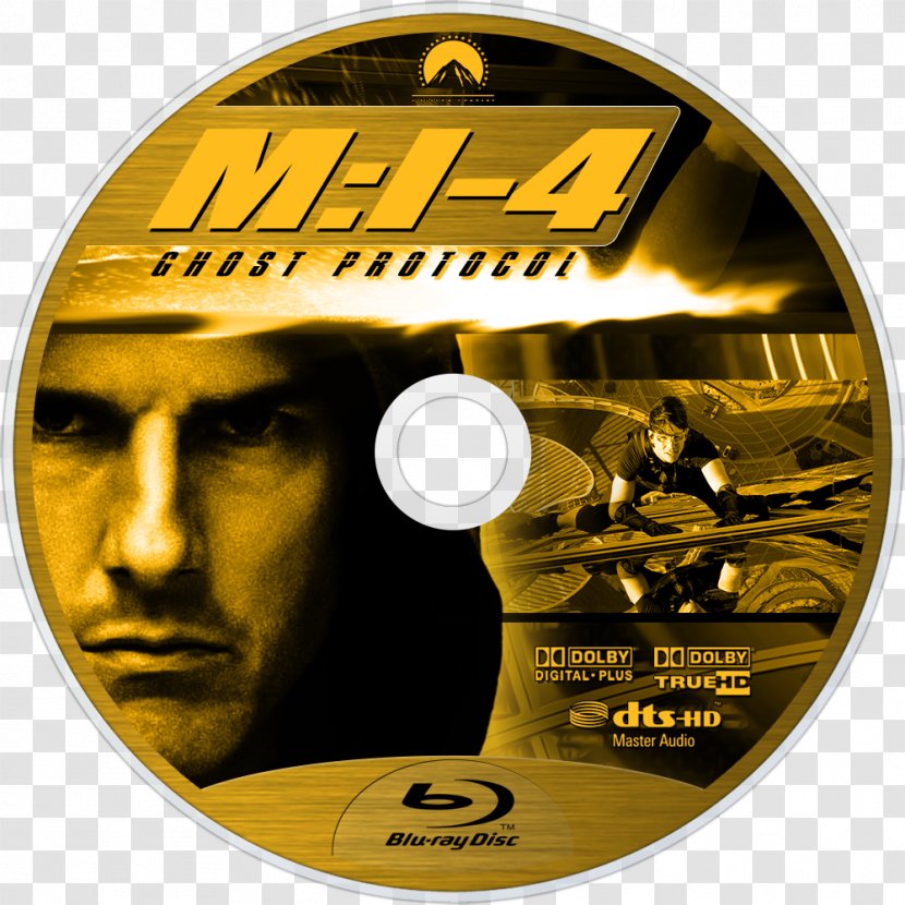 Tom Cruise Mission: Impossible – Ghost Protocol Blu-ray Disc Compact - Stxe6fin Gr Eur Transparent PNG