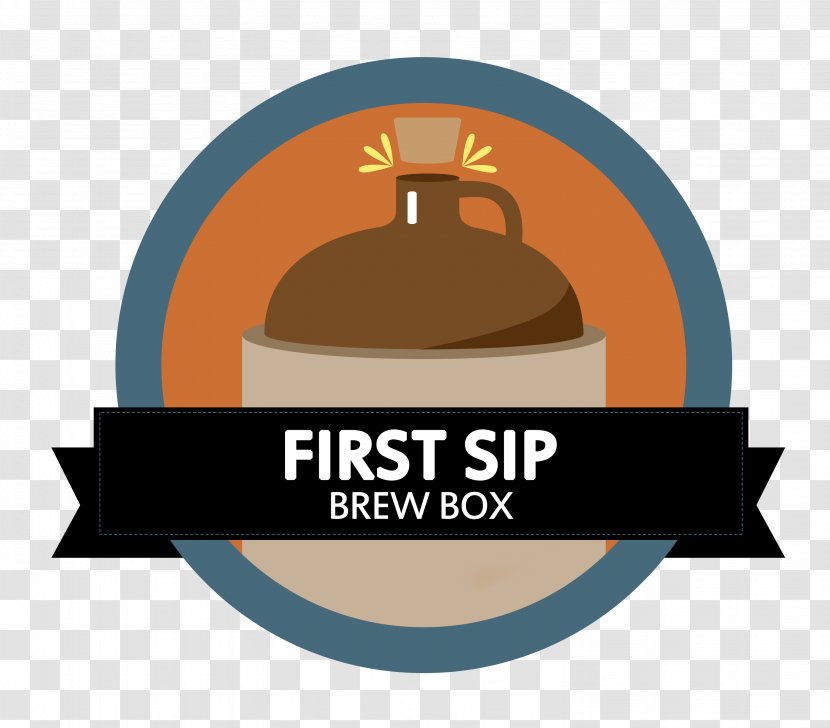 Logo Brand First Sip Brew Box Font Product - Tm One Consider It Done Transparent PNG