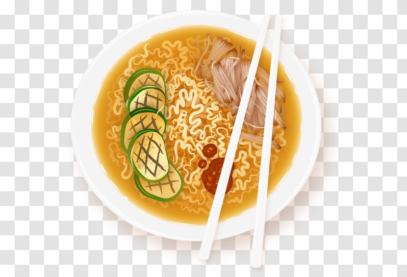 Ramen Chinese Noodles Fried Instant Noodle Beef Soup Transparent PNG