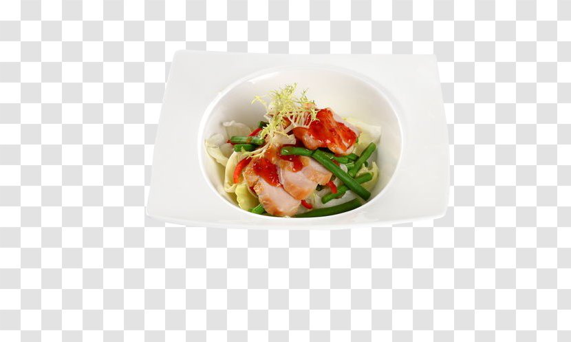 Thai Cuisine Chicken Salad Green Papaya Curry Hot - Dish - Spicy Transparent PNG