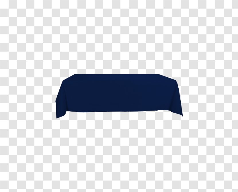 Line Sleeve Angle - Blue - Table With Tablecloth Transparent PNG