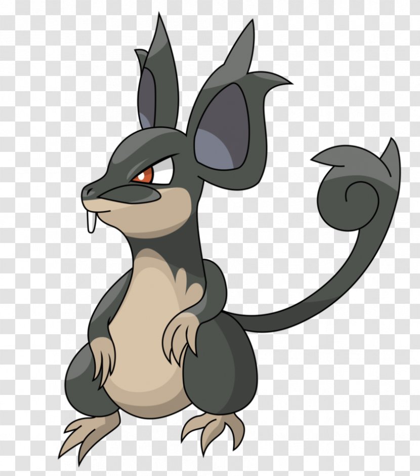 Rattata Alola Pokémon Pokédex Meowth - Pokemon - Raticate Transparent PNG