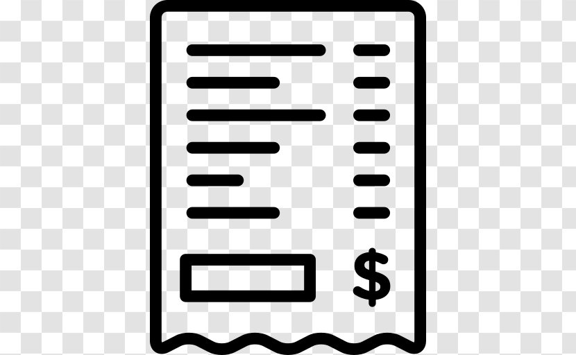 Invoice Receipt Accounting Money Payment - Area Transparent PNG