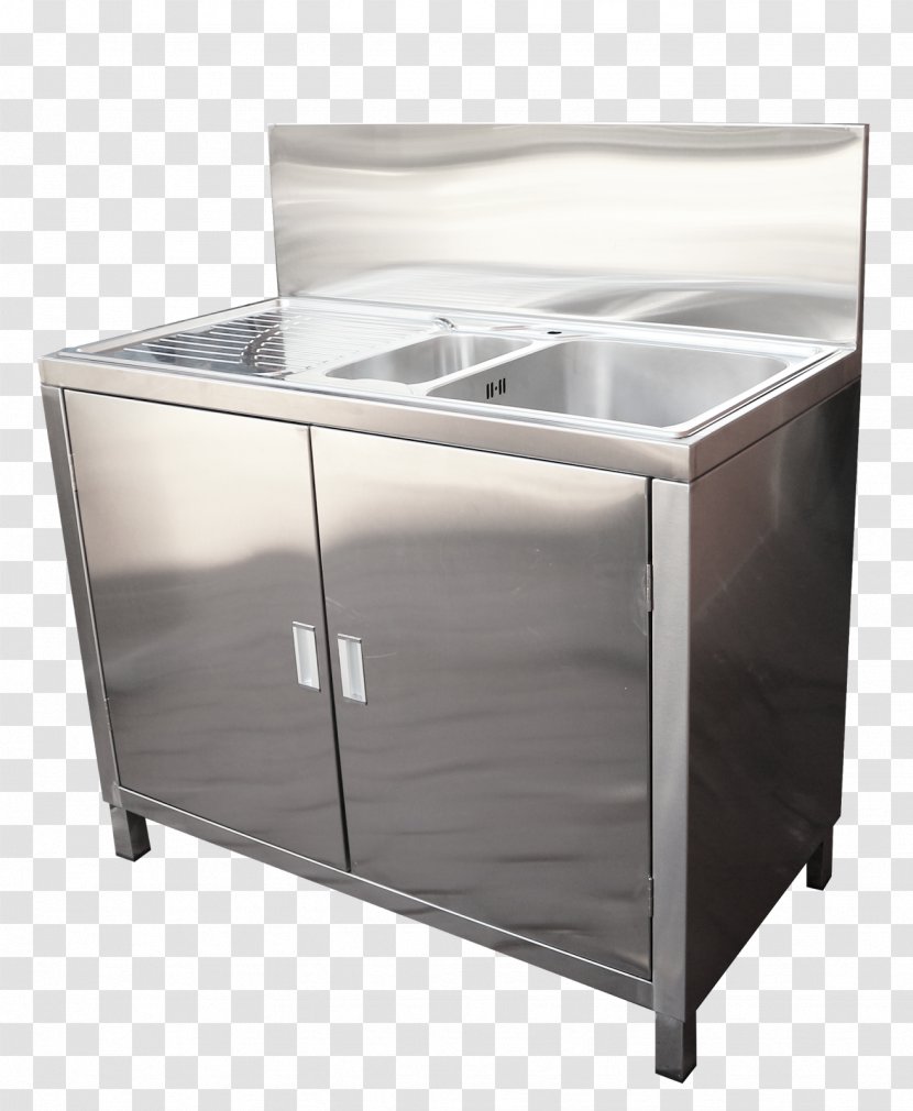 Table Kitchen Sink Stainless Steel Cabinet Transparent PNG