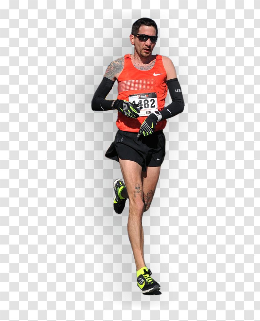 Ultramarathon Half Marathon Duathlon Running - Sleeve Transparent PNG