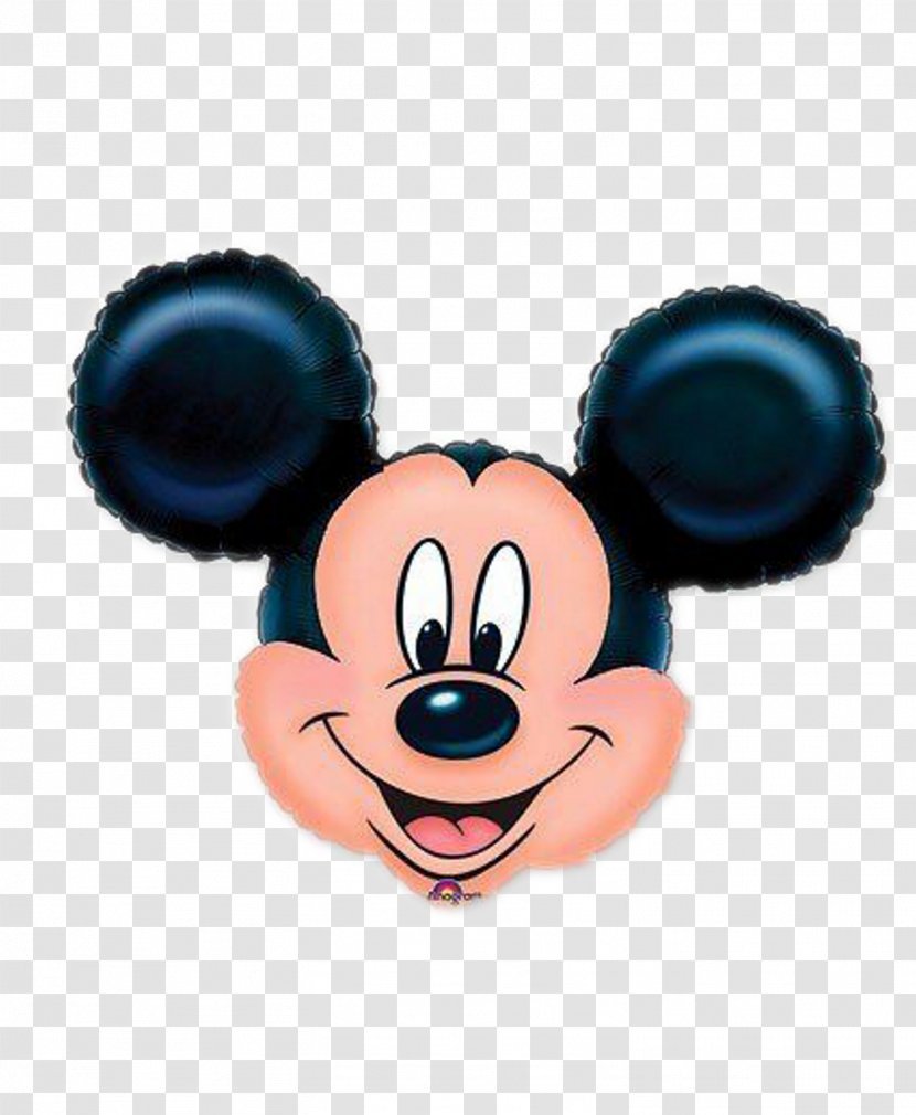Mickey Mouse Minnie Mylar Balloon Donald Duck - Ear Transparent PNG