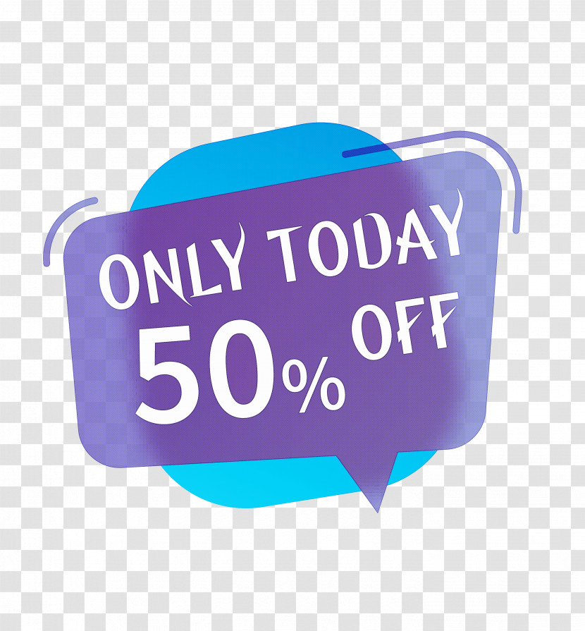 50 Off Sale Only Today Sale Transparent PNG