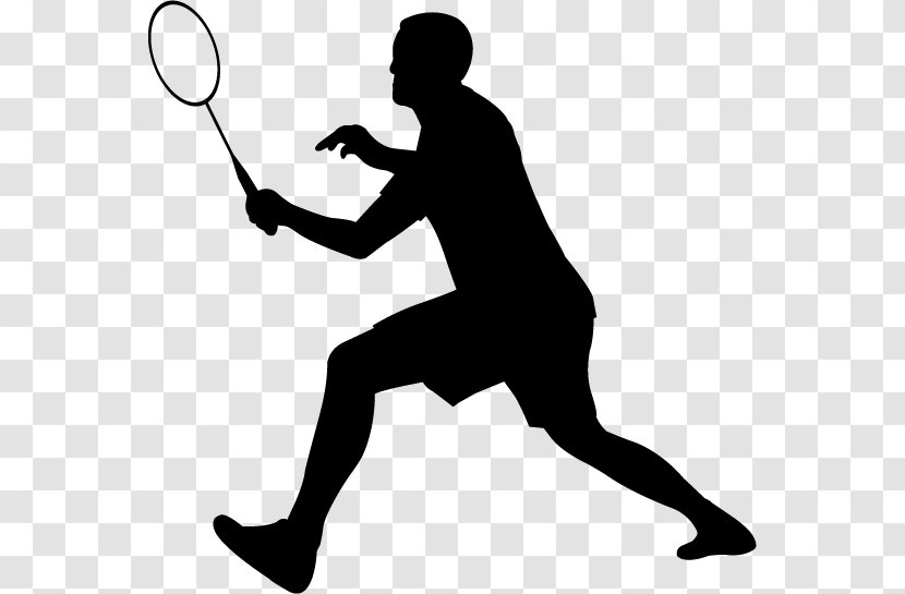 Badminton Silhouette Clip Art - Arm Transparent PNG