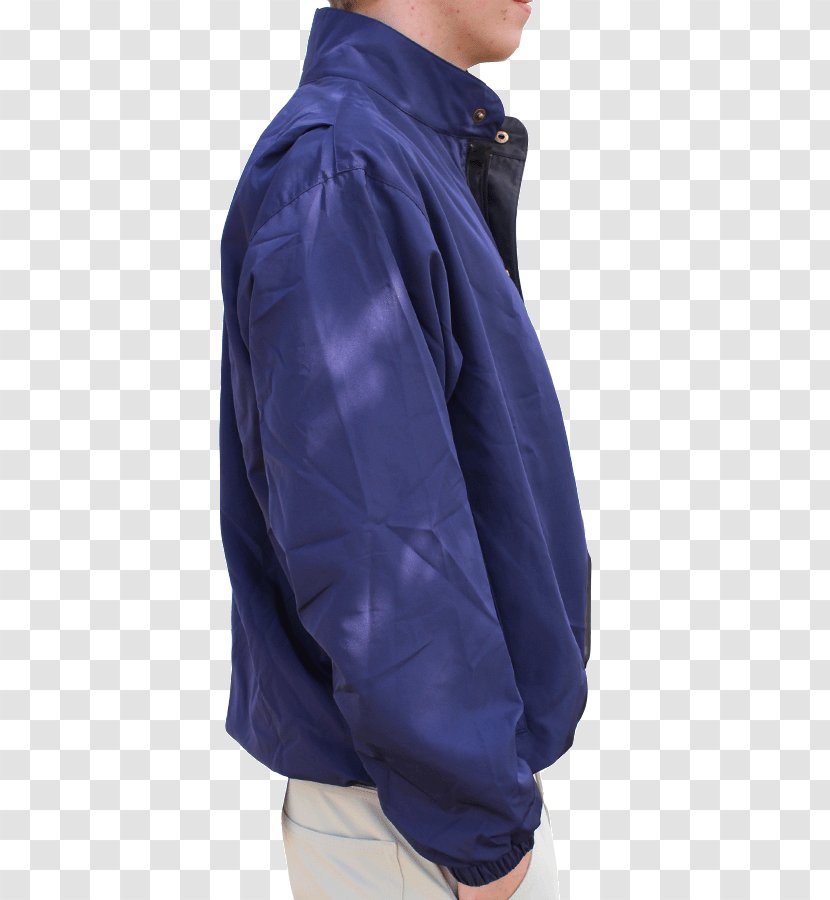 Hood Polar Fleece Cobalt Blue Bluza Shoulder - Sleeve - Jacket Transparent PNG