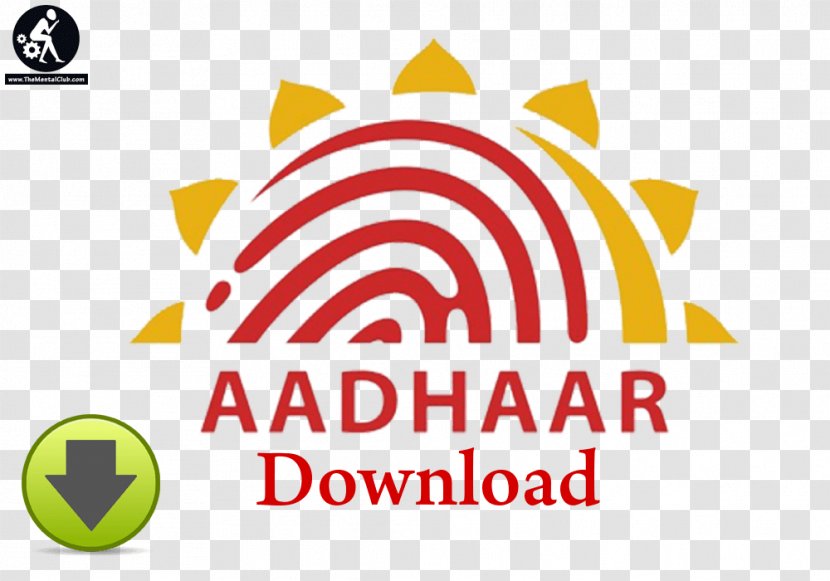 UIDAI Logo Illustration Aadhaar Brand - Yellow - Uidai Transparent PNG