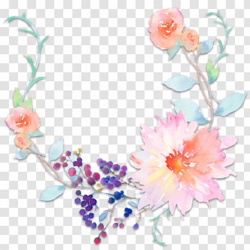 Floral Design Watercolor Painting Flower Illustration Drawing - Petal Transparent PNG