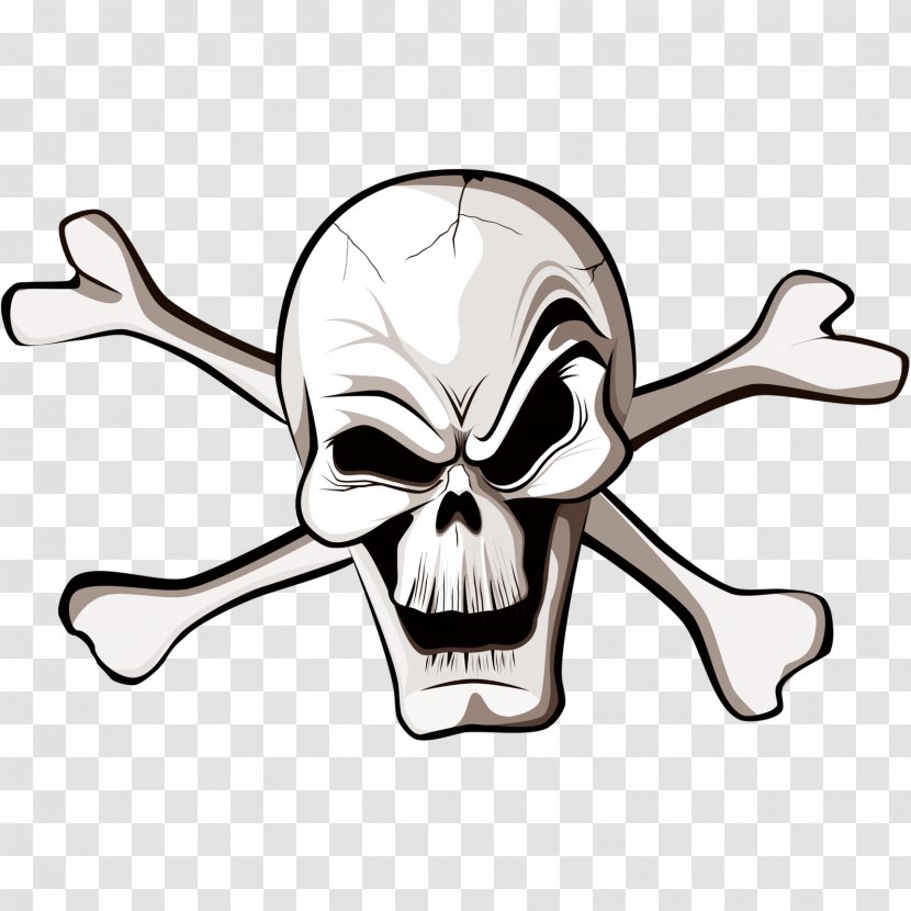 Jolly Roger Piracy Currency Pair - Flag Transparent PNG