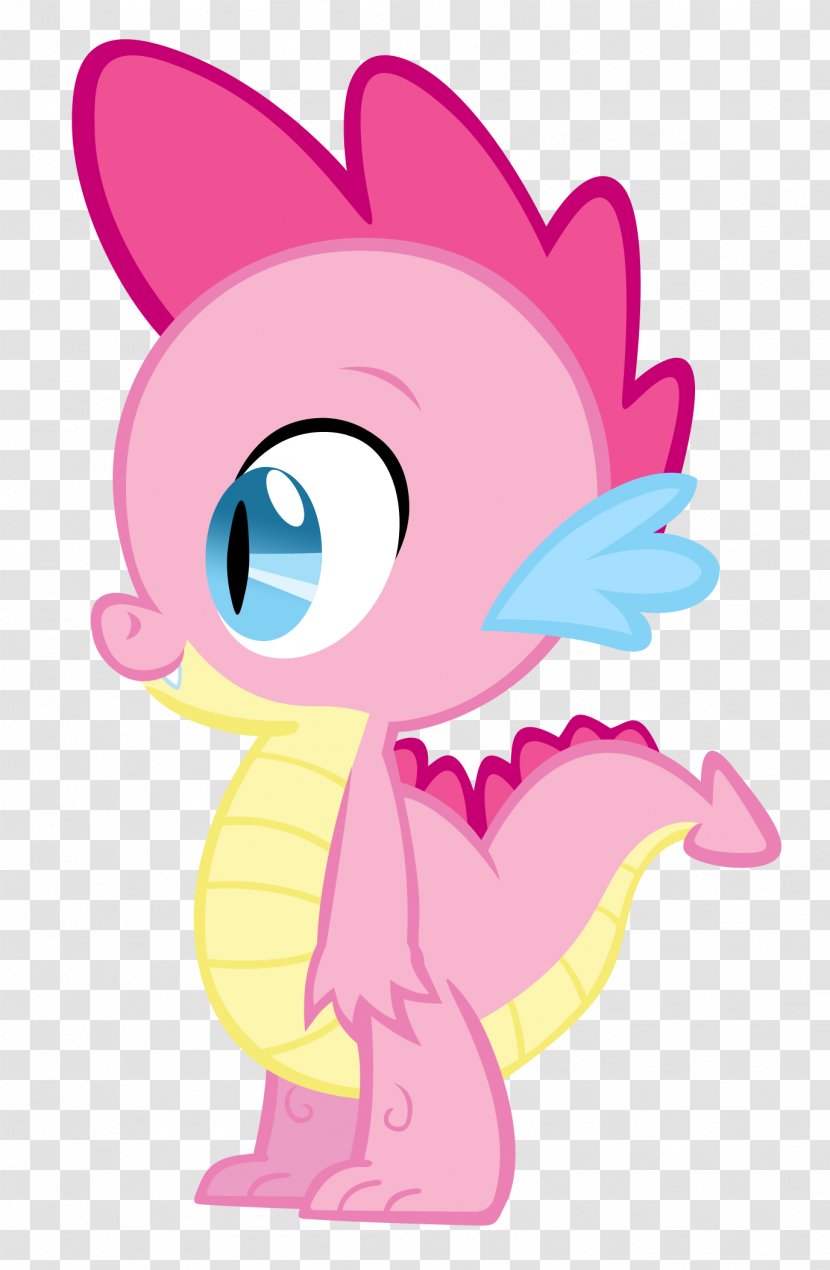 Spike Pinkie Pie Twilight Sparkle Rarity Rainbow Dash - Silhouette Transparent PNG
