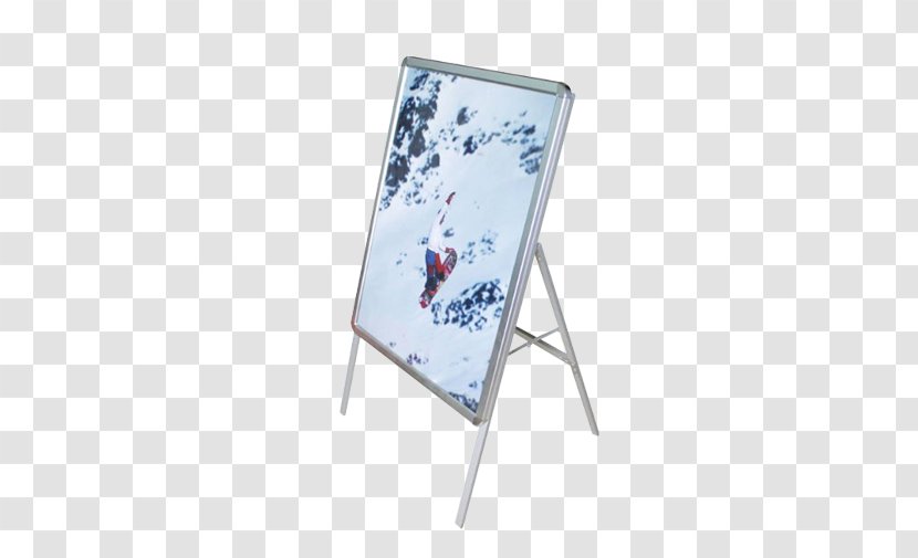 Display Stand Advertising Picture Frames Poster Easel Transparent PNG