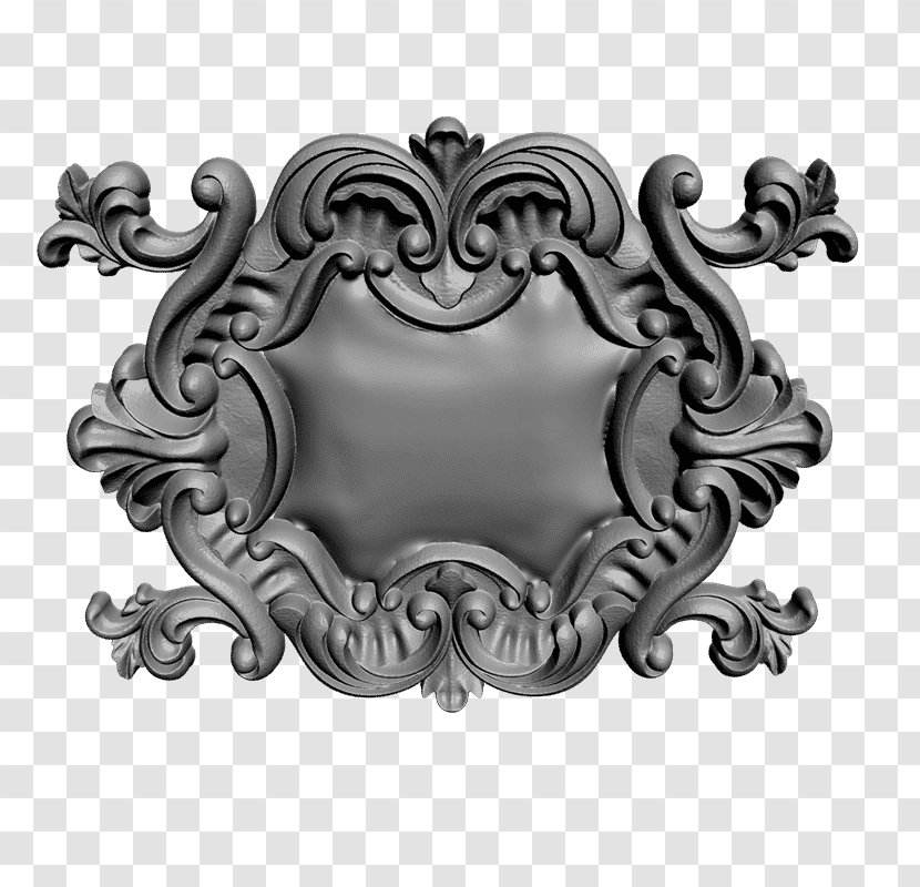Silver Pattern - Emblem - Cartouche Pictogram Transparent PNG