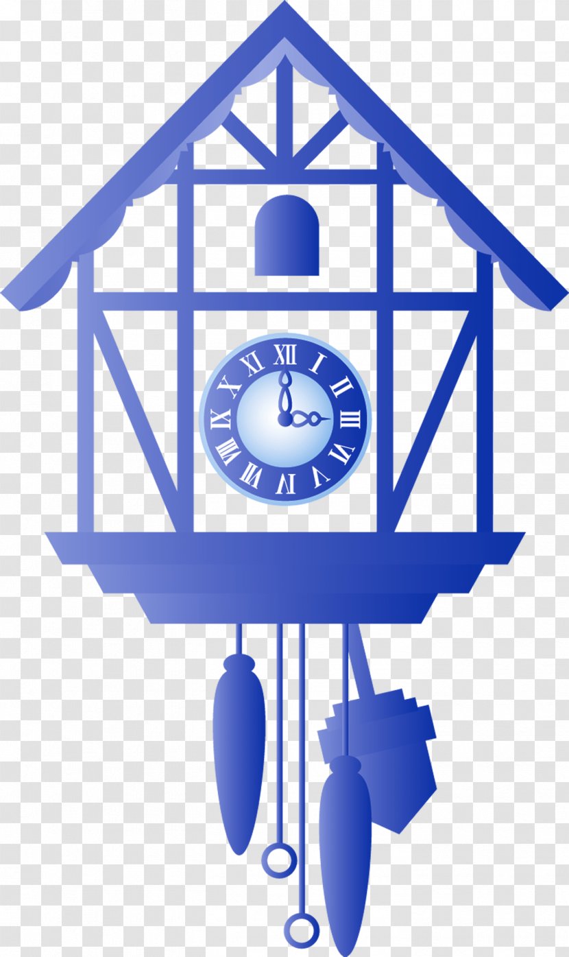 Cuckoo Clock Black Forest Alarm Clocks Clip Art - Hand-painted Transparent PNG
