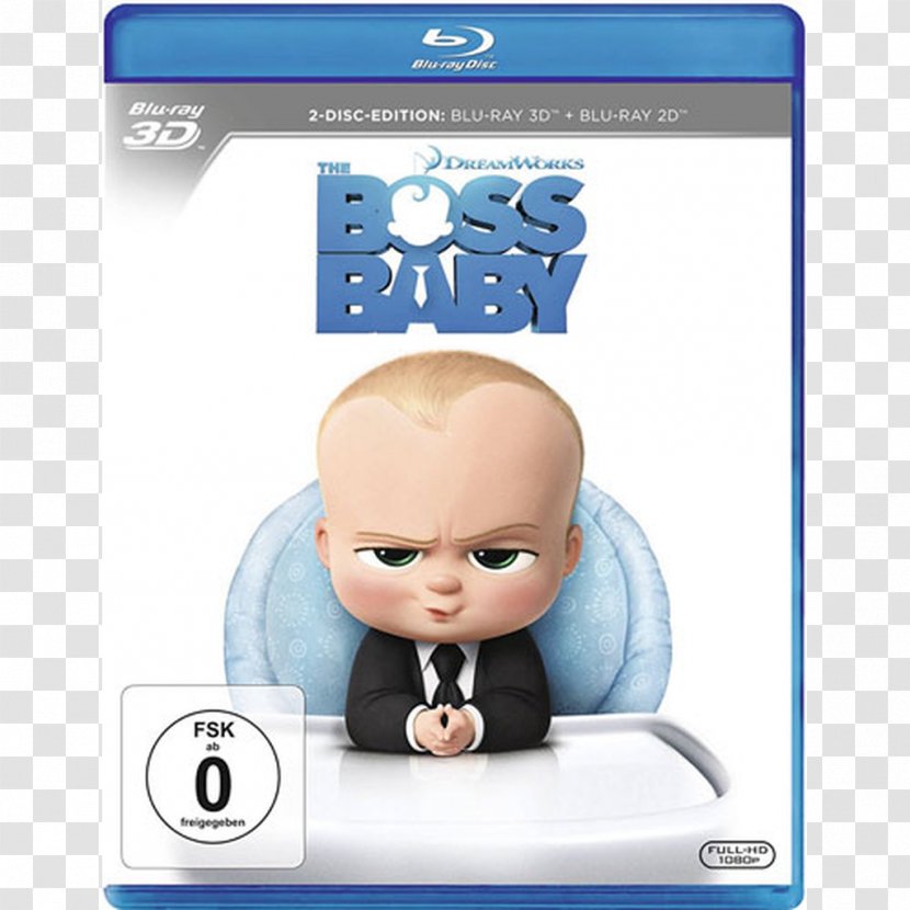 The Boss Baby Blu-ray Disc Ultra HD 3D Film DVD - Child Transparent PNG