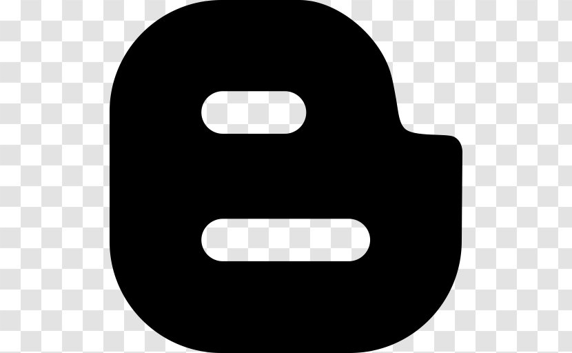 Blogger Logo - Black Transparent PNG