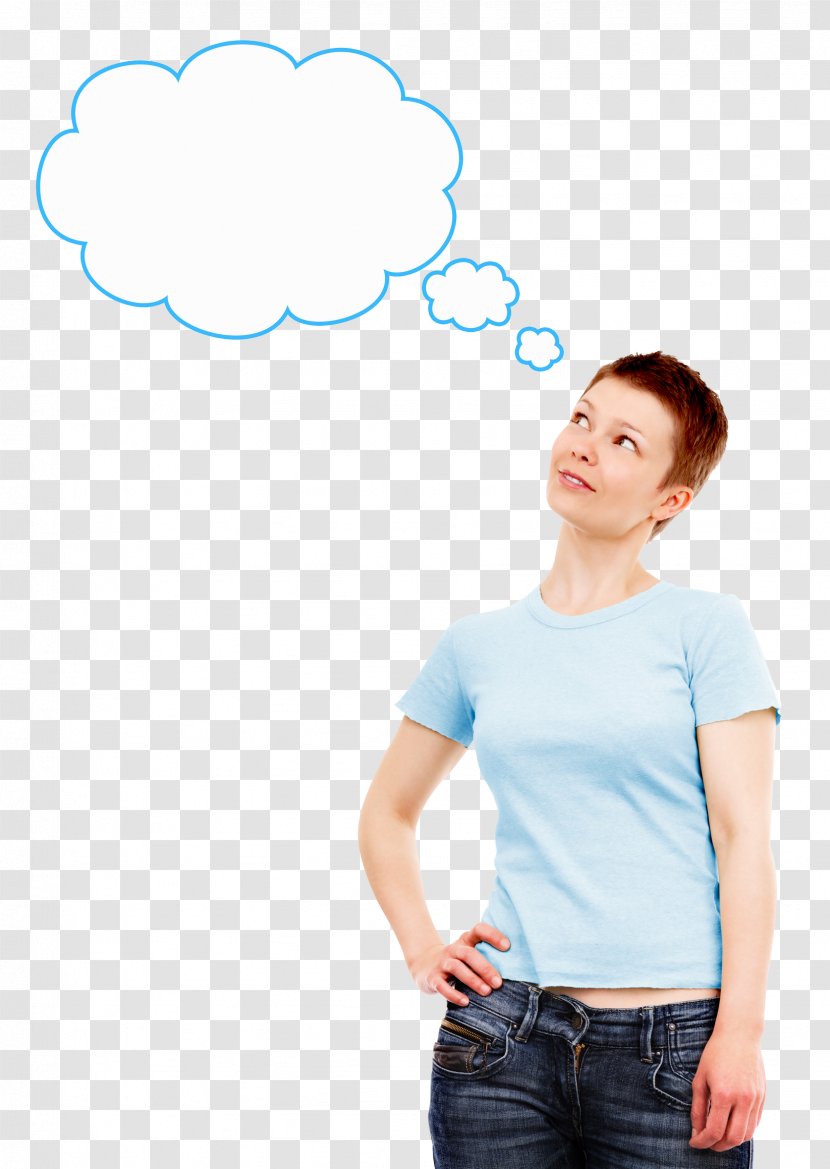 Thought Idea Woman - Tree - Thinking Transparent PNG