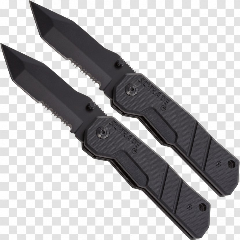 Utility Knives Hunting & Survival Throwing Knife Serrated Blade Transparent PNG