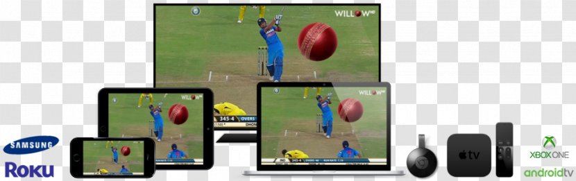WILLOW Roku Live Television Streaming Media - Multimedia - Bangladesh Cricket Transparent PNG