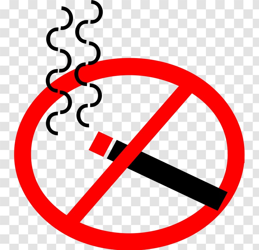 Smoking Ban Sign Clip Art - No Symbol Transparent PNG