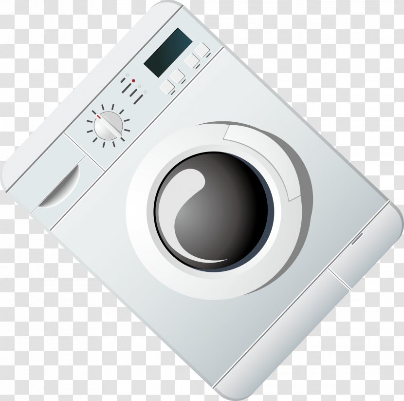 Washing Machine - Electronics - Decorative Design Vector Transparent PNG