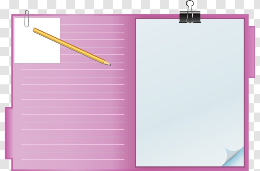 Word Letter - Game - Pink Notebook Transparent PNG