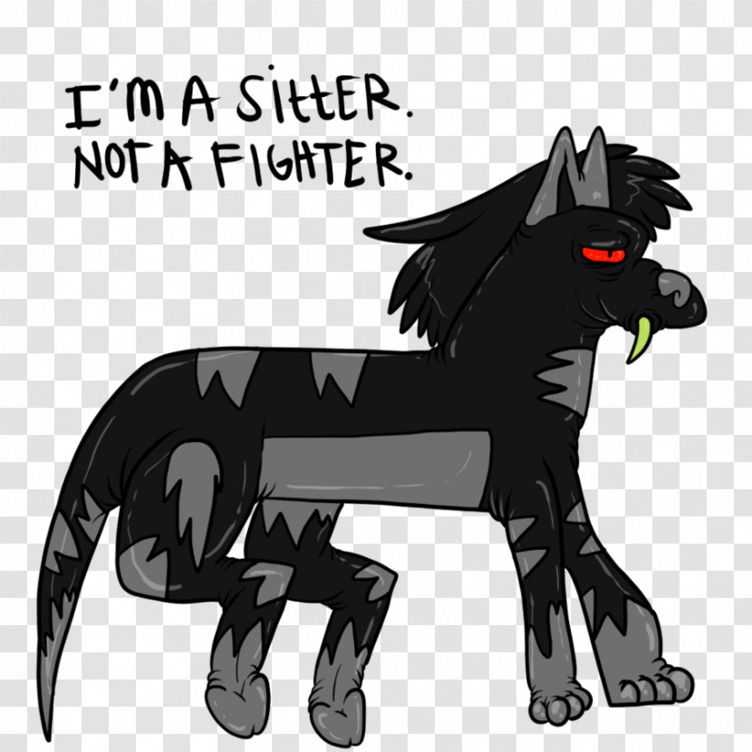 Cat Dog Horse Demon Canidae - Yonni Meyer - Because I Love You Boo Transparent PNG