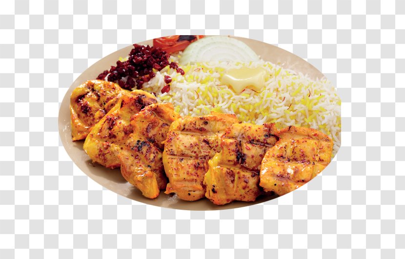 Doner Kebab Jujeh Kabab Iranian Cuisine Koobideh - Fried Food Transparent PNG
