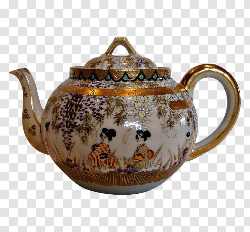 Teapot Kettle Ceramic Pottery Tennessee - Porcelain - Hand Painted Transparent PNG