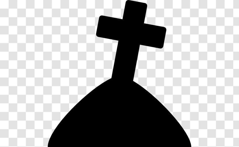 Silhouette Black White - Religious Item Transparent PNG