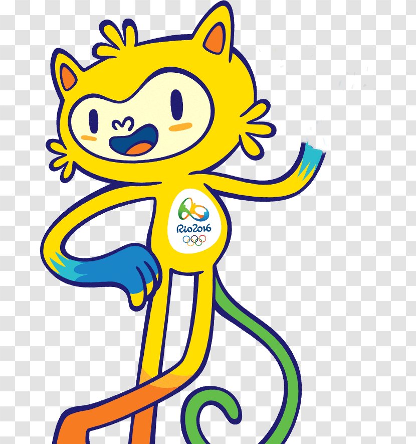 2016 Summer Olympics Olympic Games Paralympics 2020 Rio De Janeiro - Mascot - Mascote Copa Transparent PNG