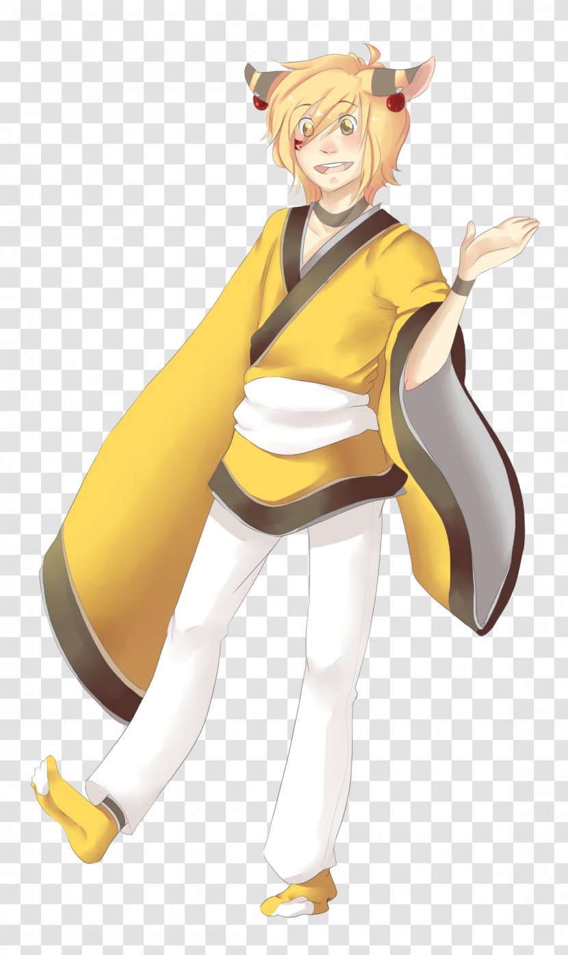 Review Costume Cartoon Yellow - Watercolor - Rto Transparent PNG