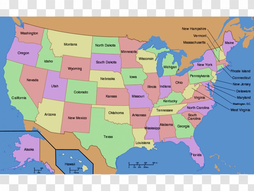 Texas U.S. State California Missouri Map - Us Transparent PNG