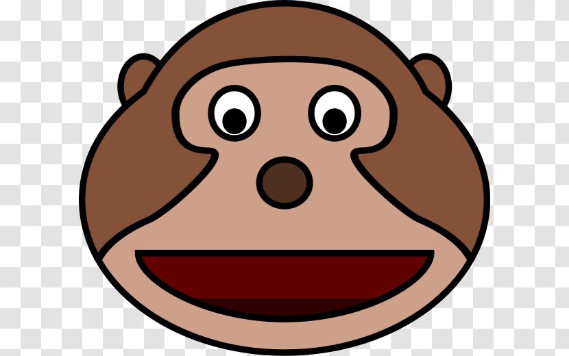 Ape Drawing Clip Art - Mouth - Monkey Transparent PNG