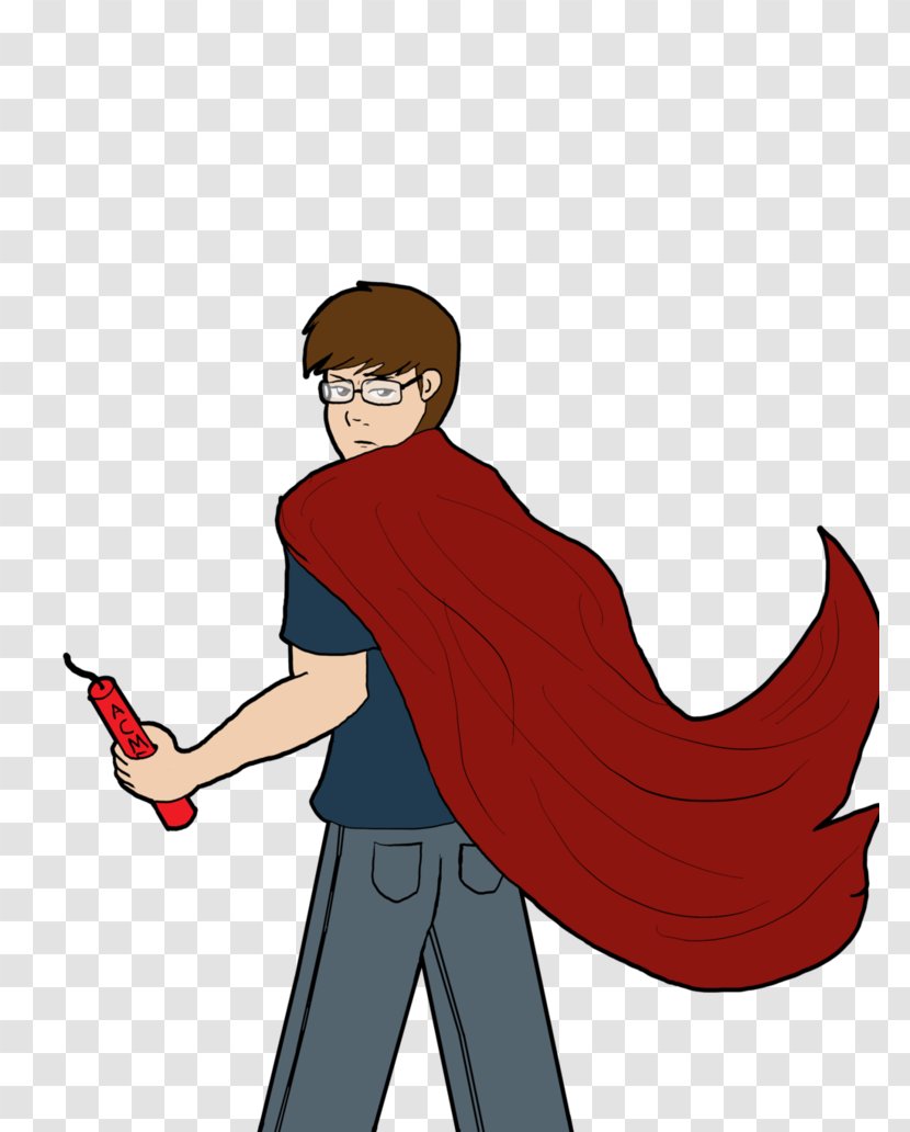 Cartoon Character Animation Superhero - Heart Transparent PNG