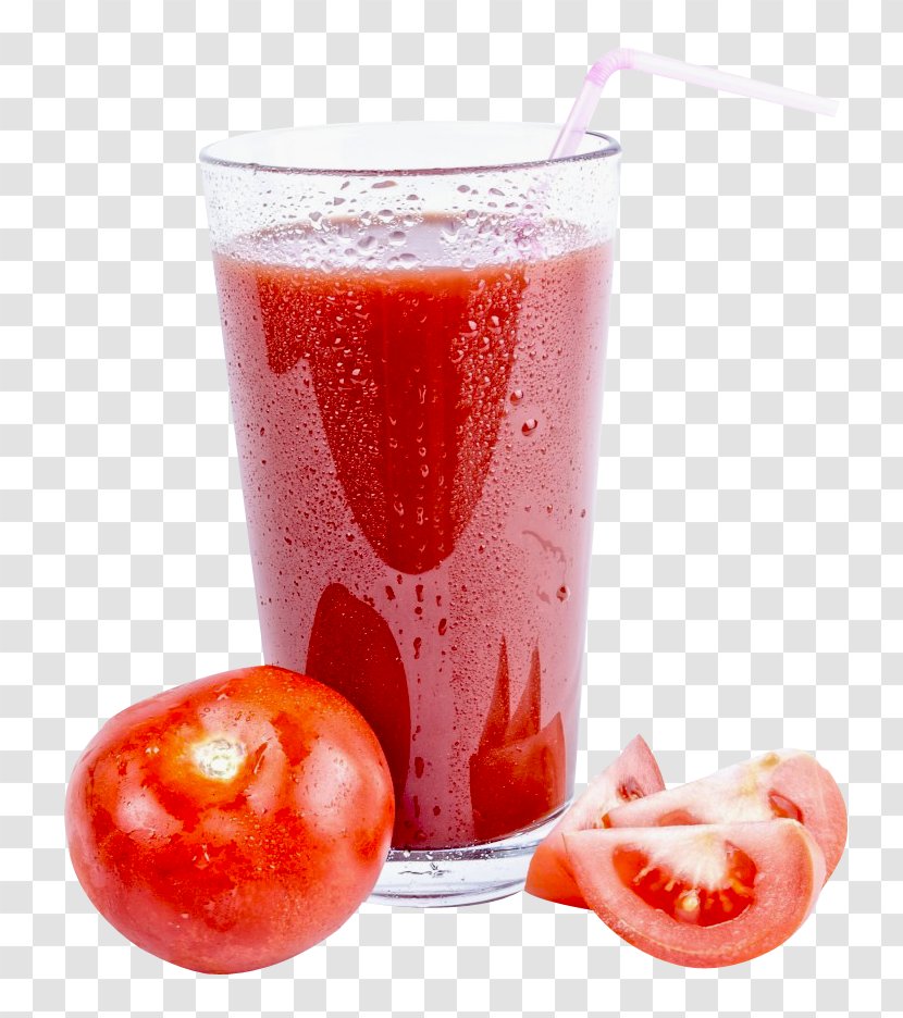 Tomato Juice Cocktail - Non Alcoholic Beverage Transparent PNG