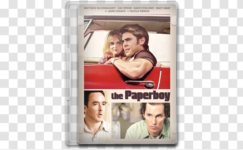 Matthew McConaughey Zac Efron The Paperboy Nicole Kidman Ward Jansen - Paper Boy Transparent PNG