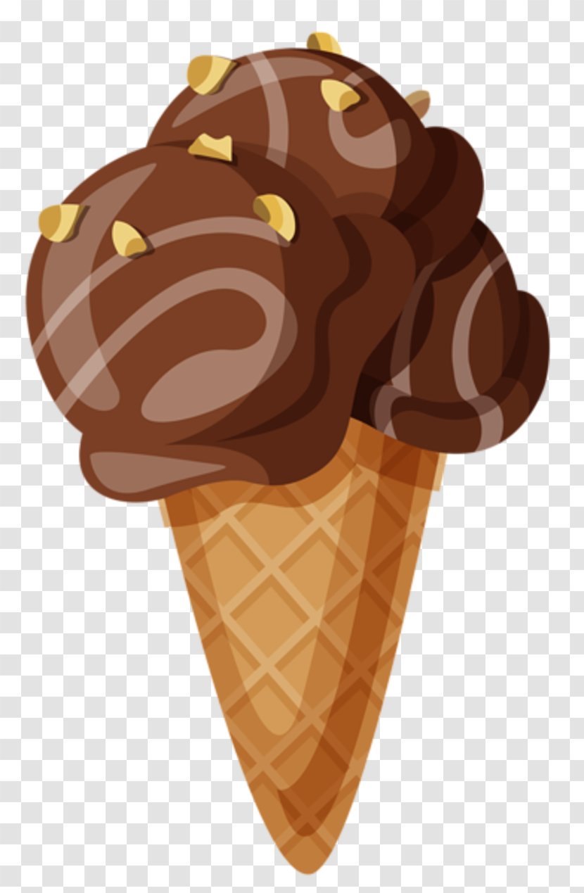 Ice Cream Cones Sundae Chocolate - Food - POP ART Transparent PNG