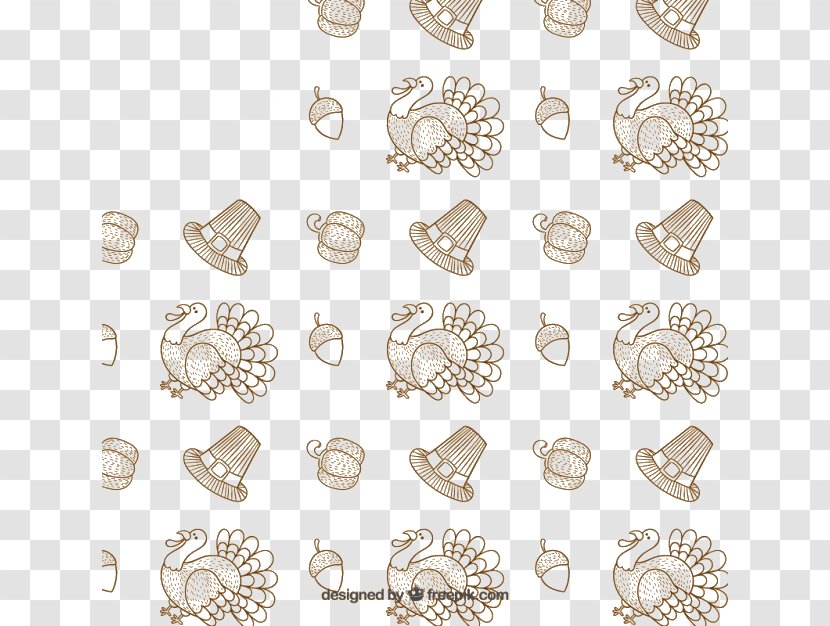 Brass Material Body Piercing Jewellery Pattern - Human - Turkey And Hats Transparent PNG