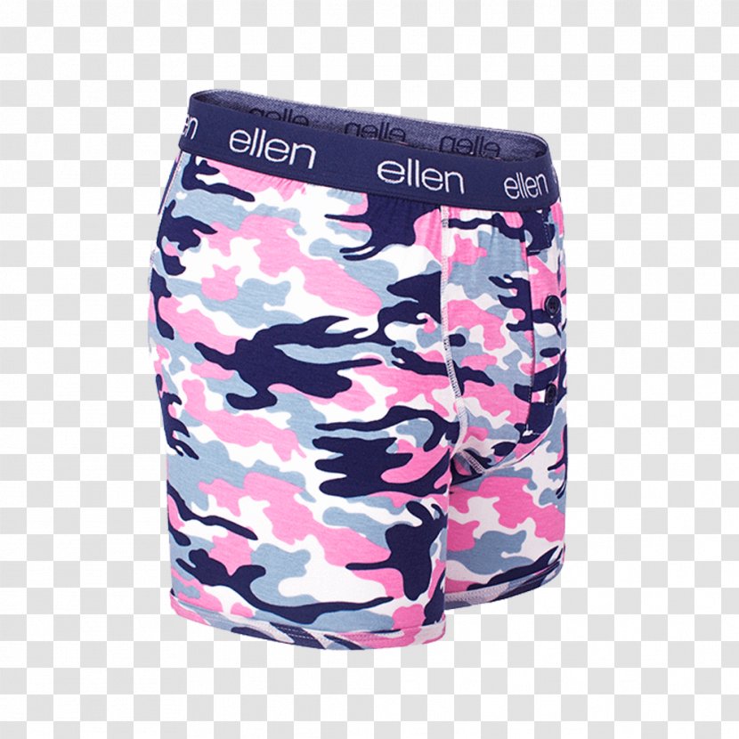 Camouflage Swim Briefs Boxer Shorts Ghillie Suits - Pink Camo Transparent PNG
