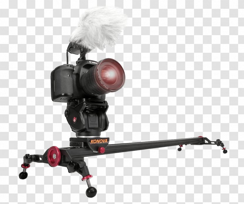 Camera Dolly Kamera-Slider Professional Video Cameras - Tripod - Ready-to-use Transparent PNG